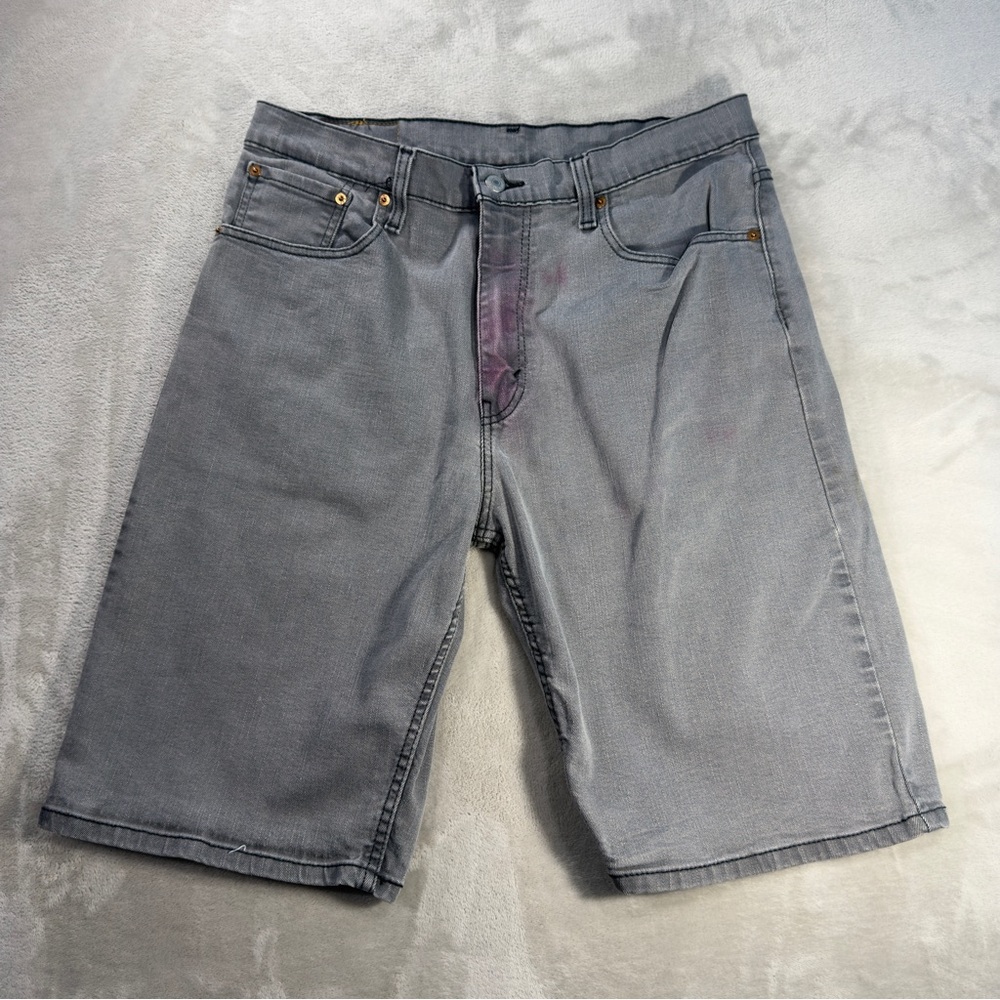Levi's 569 Loose Fit Denim Jean Shorts Jorts Men's Sz 34 Skater Y2K